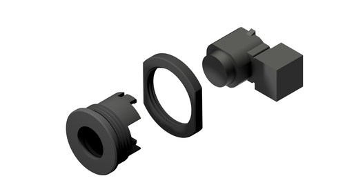 3D Printed Rear Parking Sensor Brackets for Ford Ranger PX 2011-2019 | Pack of 4 | Compatible with OEM Parking Sensors Part Number F1CT-15K859-AA / EB3T-15K859-AB