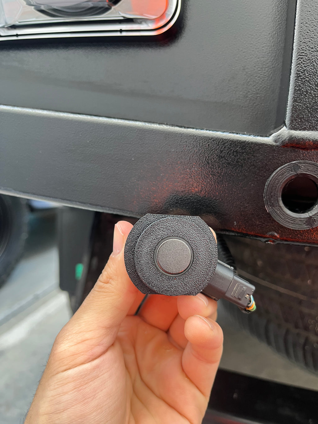 3D Printed Rear Parking Sensor Brackets for Ford Ranger PX 2011-2019 | Pack of 4 | Compatible with OEM Parking Sensors Part Number F1CT-15K859-AA / EB3T-15K859-AB