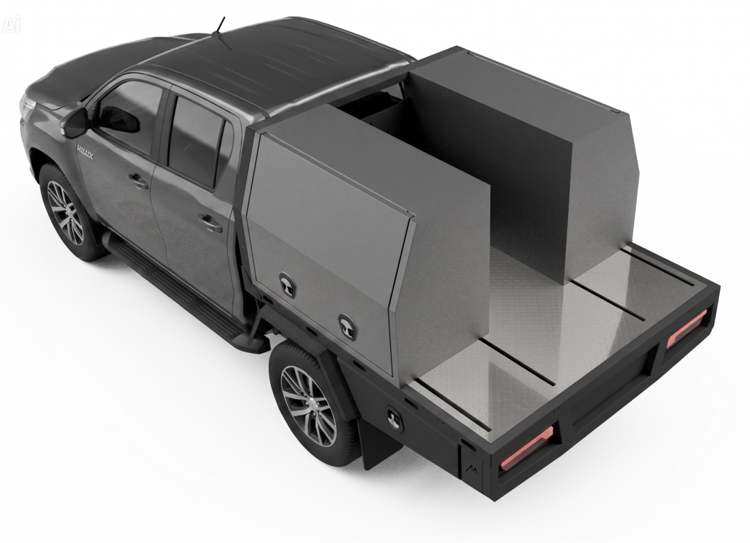 Tray con toolboxes Wizi